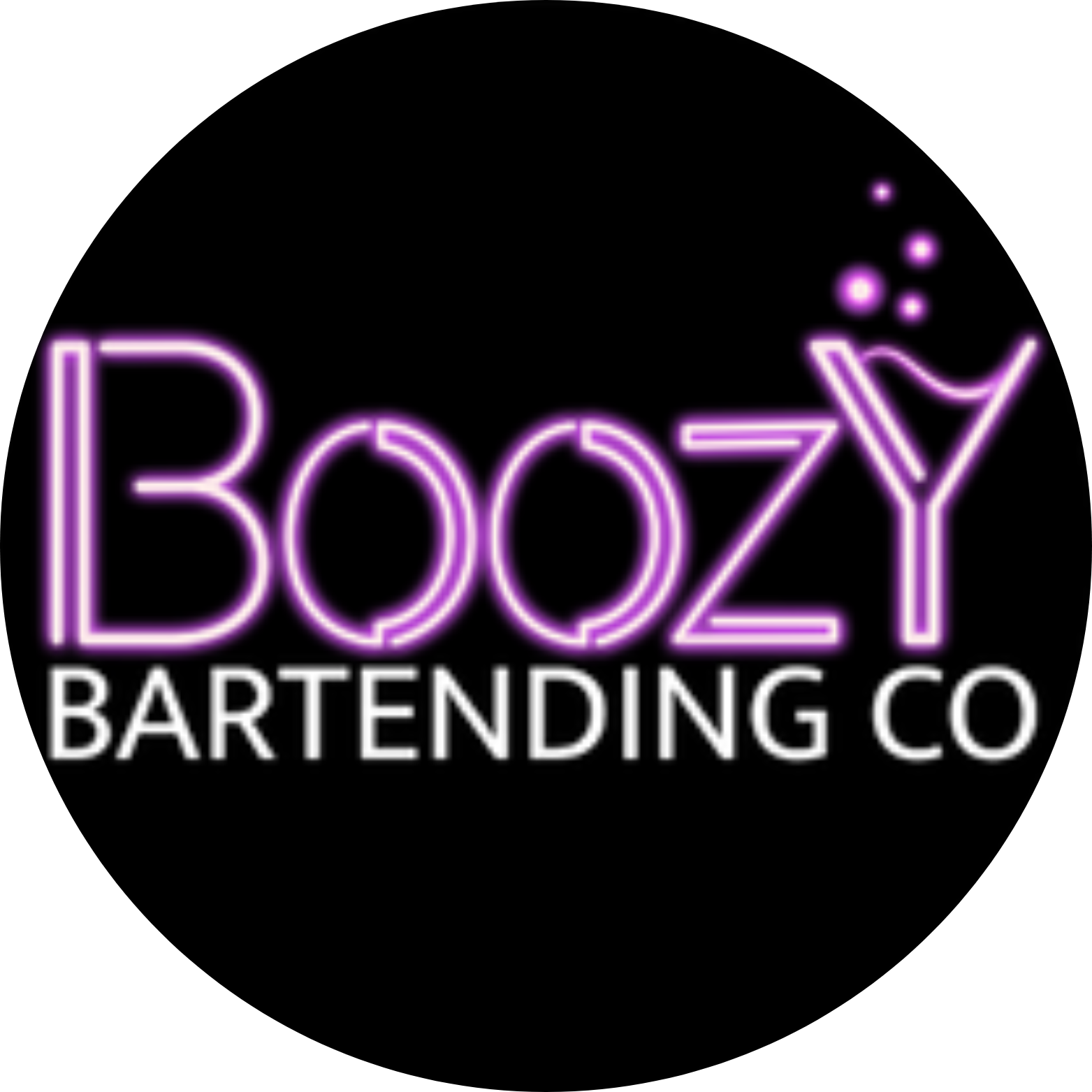 boozy bartending co logo